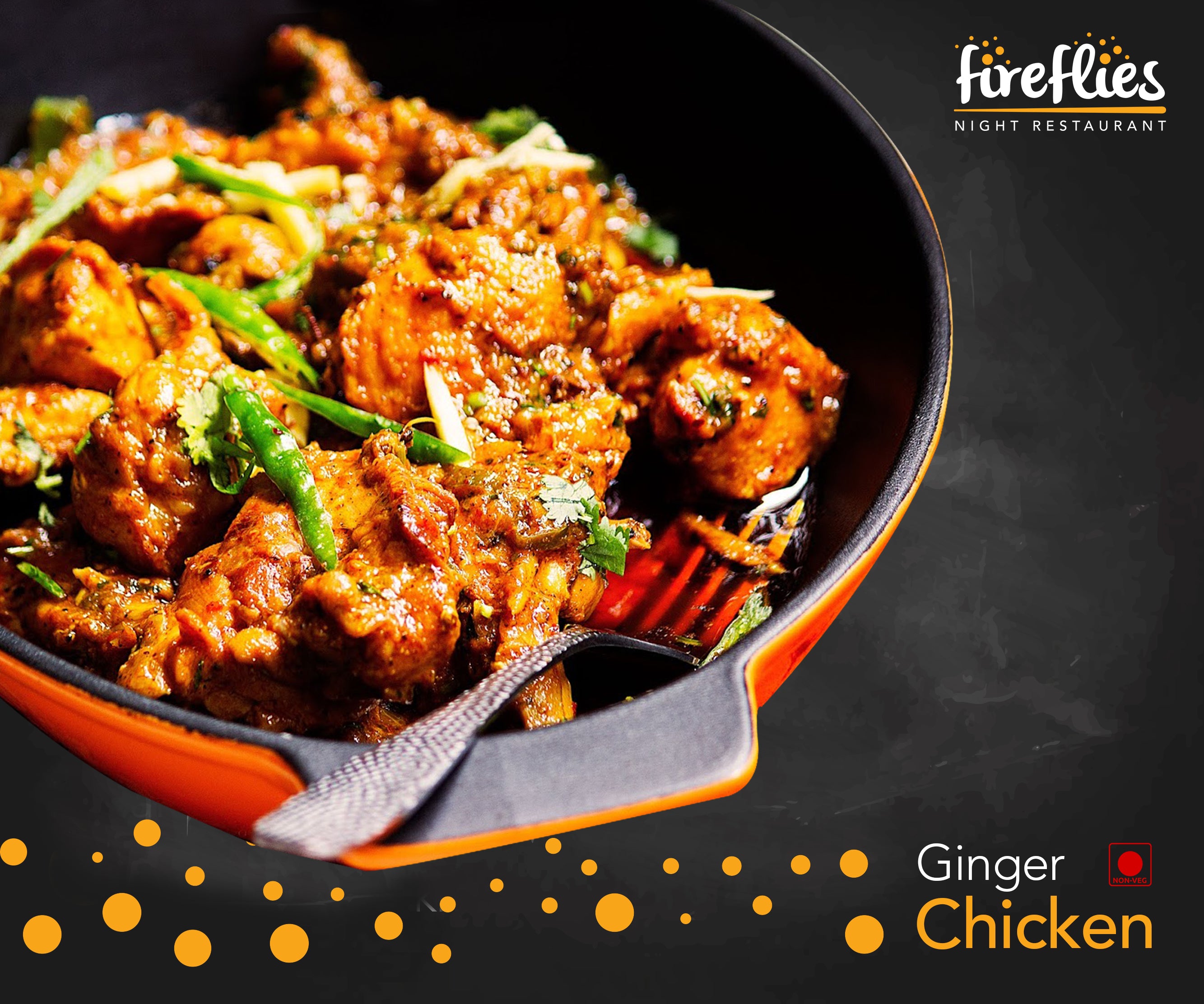 Ginger Chicken - fireflies