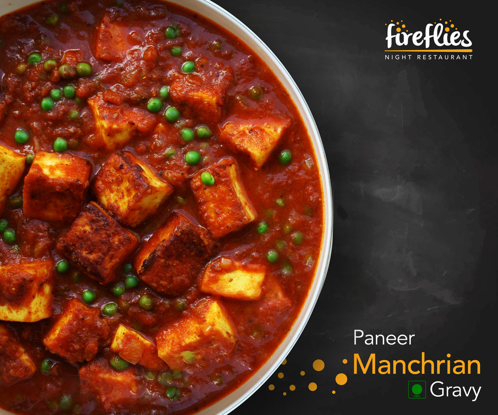 Paneer Manchurian Gravy - fireflies