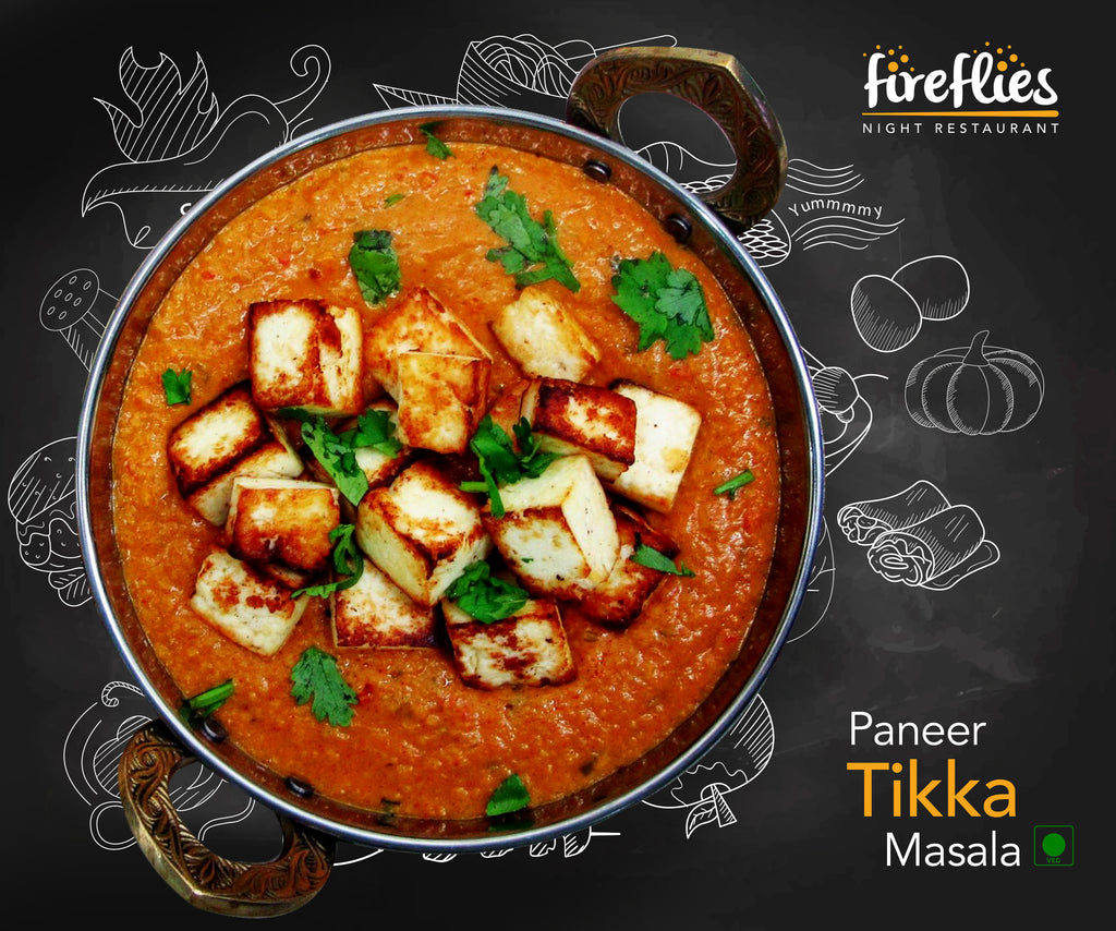 Paneer Tikka Masala - fireflies