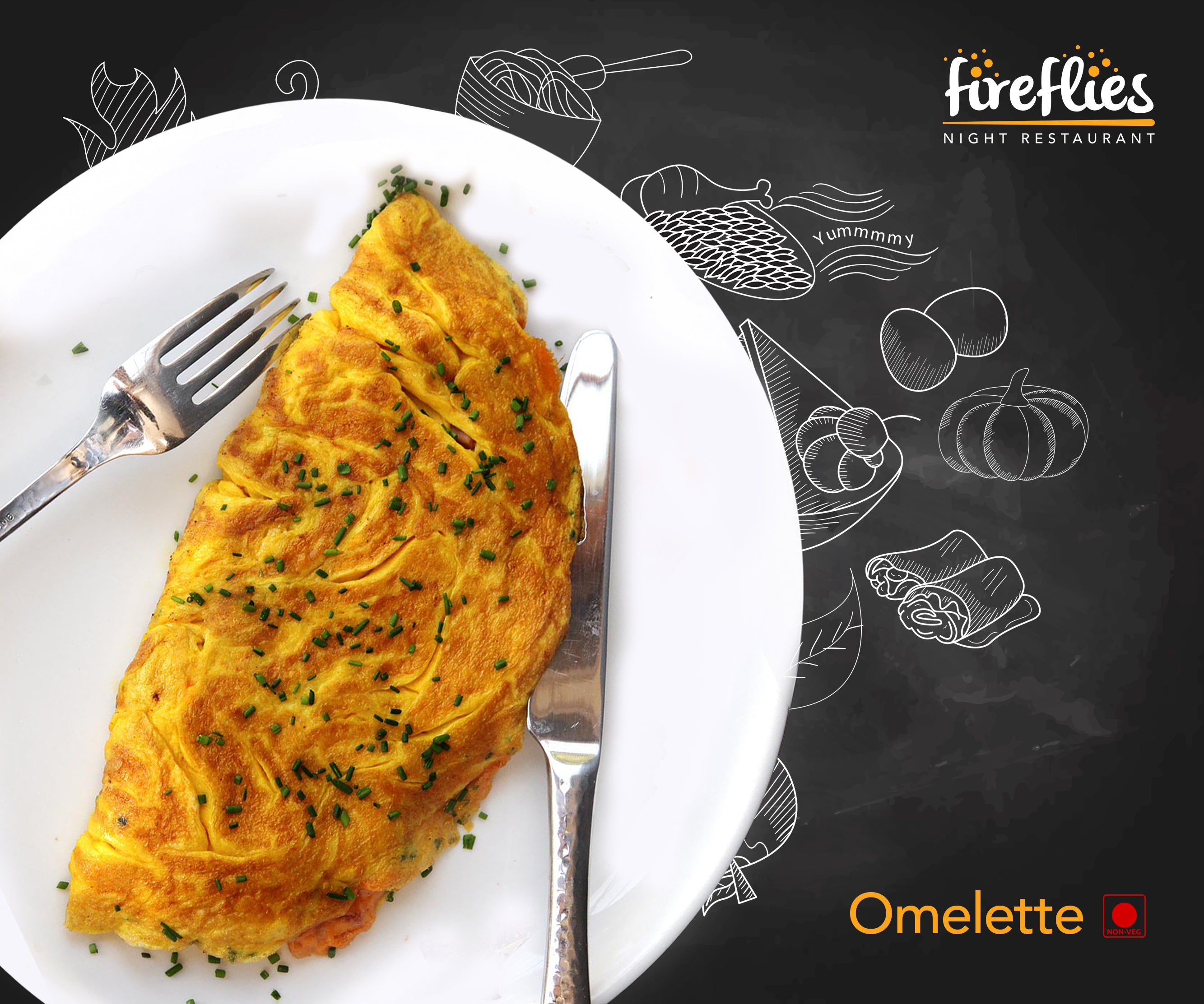 Omelette - fireflies